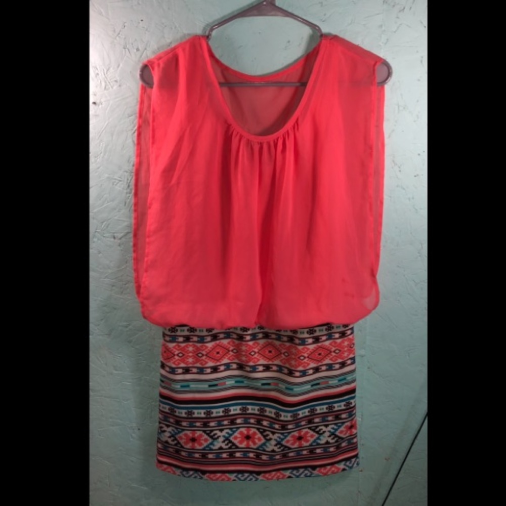 Mini skirt dress